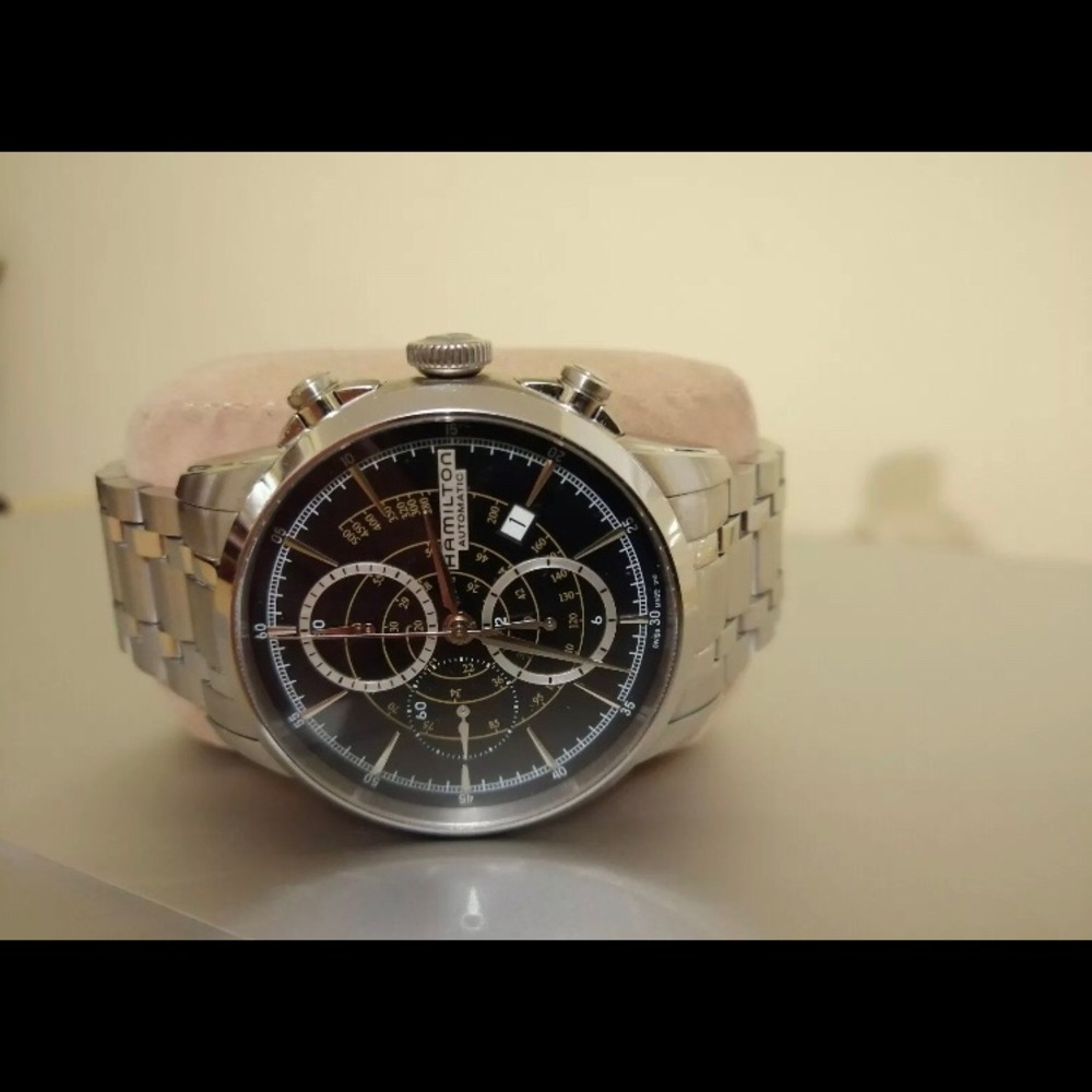 Like New Hamilton Railroad Chronograph